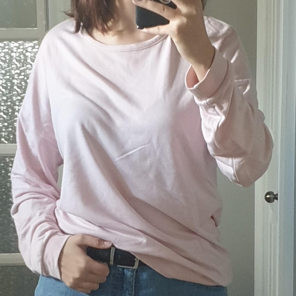 Pastel pink sweater